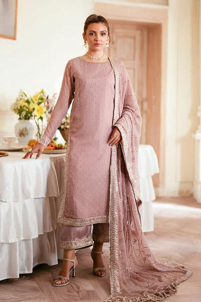 3 Piece Stitched Chiffon Suit - Ready To Wear