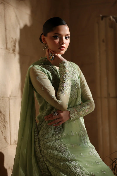 03-Piece Chiffon Suit With Embroidery - Ready To Wear