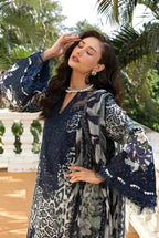 03-Piece Lawn Suit With Embroidery - Ready To Wear