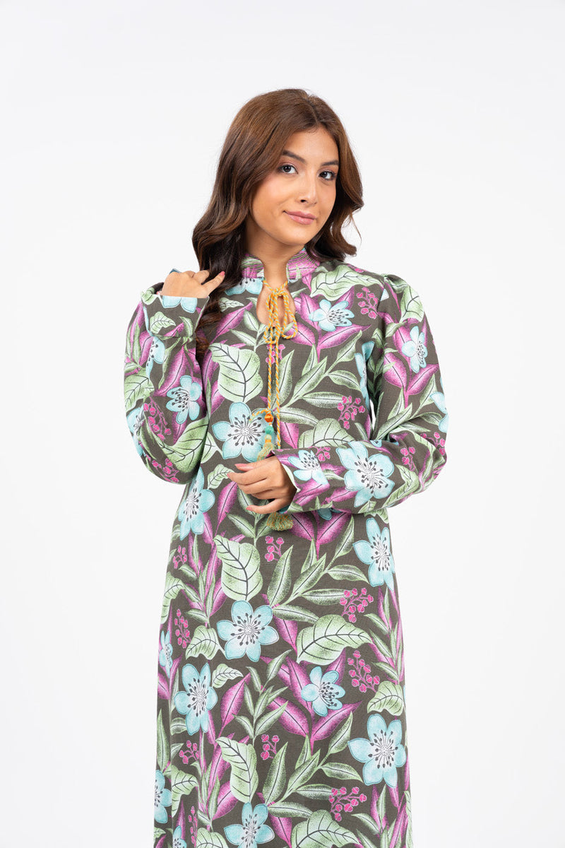 2 Piece Stitched Cotton Suit - Ready To Wear