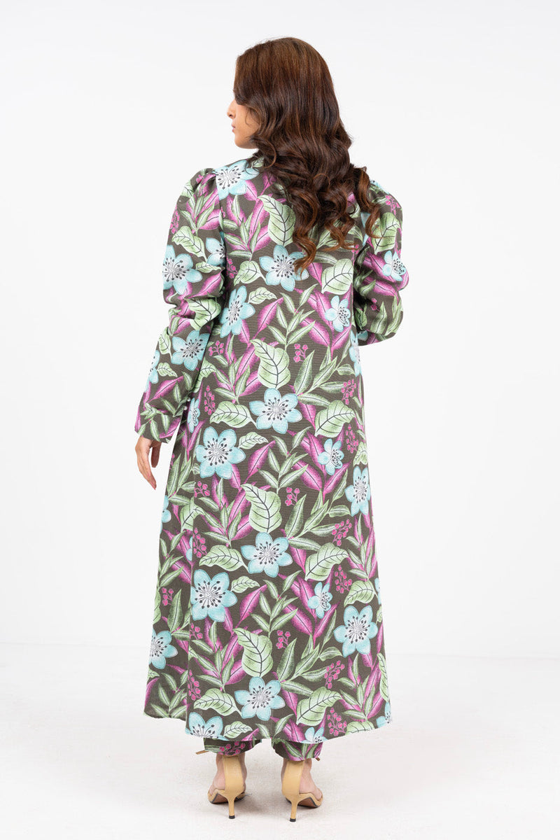 2 Piece Stitched Cotton Suit - Ready To Wear