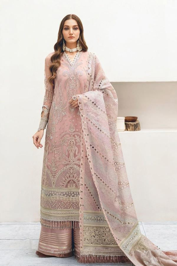 3 Piece Stitched Embroidered Bridal Suit - Ready To Wear