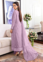 3 Piece Stitched Chiffon Suit - Ready To Wear