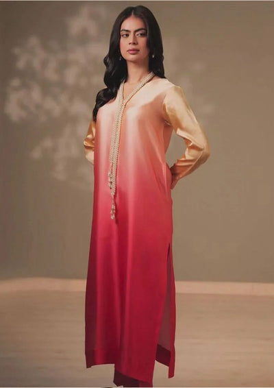 3 Piece Stitched Cord-Set Ready To Wear