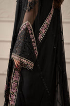 3 Piece Stitched Chiffon Suit - Ready To Wear