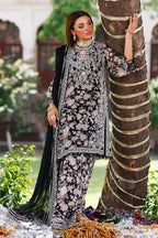 3 Piece Stitched Chiffon Suit - Ready To Wear