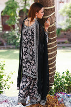 3 Piece Stitched Chiffon Suit - Ready To Wear
