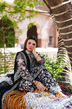 3 Piece Stitched Chiffon Suit - Ready To Wear