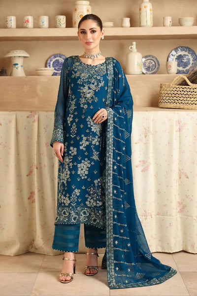3 Piece Stitched Chiffon Suit - Ready To Wear