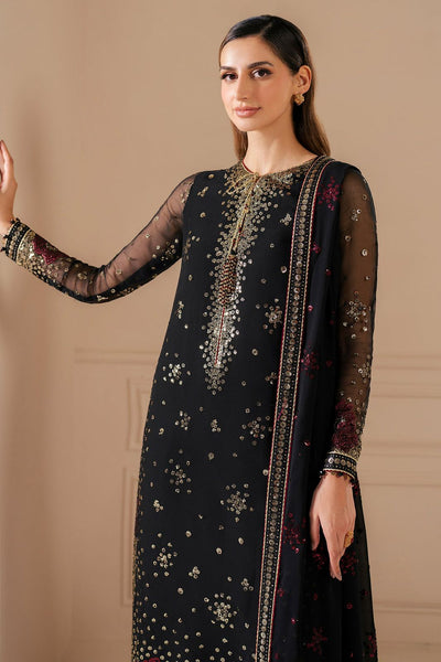 3 Piece Stitched Chiffon Suit - Ready To Wear