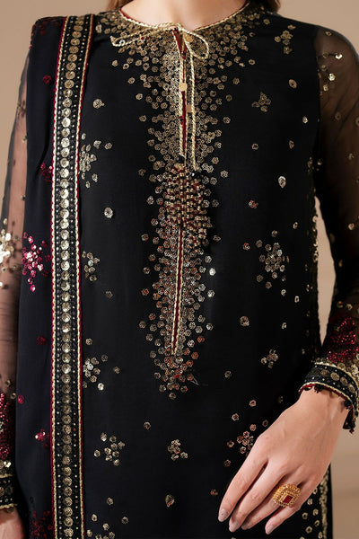 3 Piece Stitched Chiffon Suit - Ready To Wear