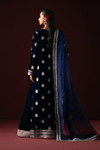 3 Piece Stitched Velvet Wedding Suit - Ready To Wear