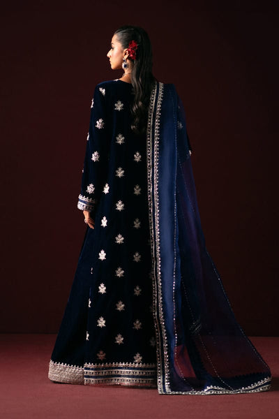 3 Piece Stitched Velvet Wedding Suit - Ready To Wear