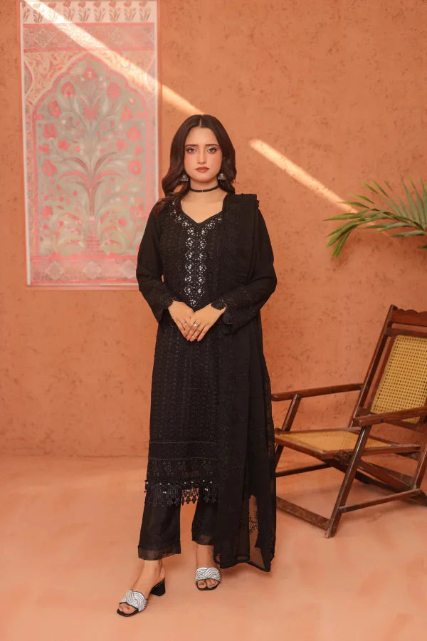 Chiffon Charm 3-Piece Ready-to-Wear
