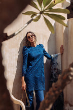 3 Piece Stitched Lawn Suit - Ready To Wear