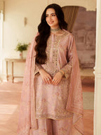 03-Piece Lawn Suit With Embroidery - Ready To Wear