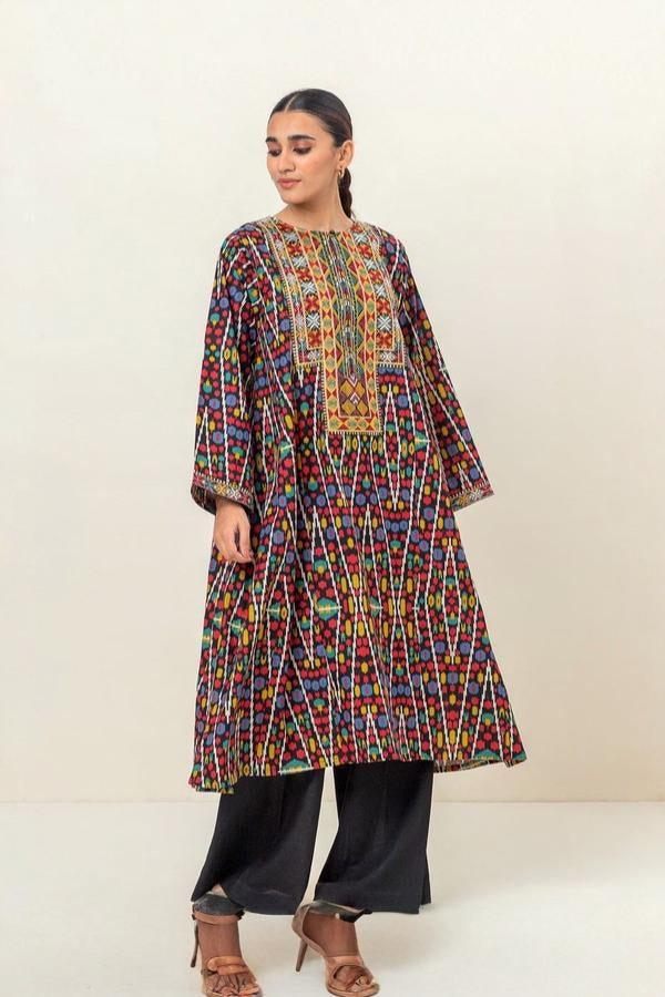 2 Piece Stitched Cotton Suit - Ready To Wear