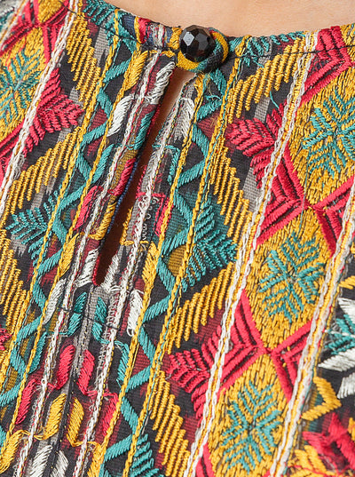 2 Piece Stitched Cotton Suit - Ready To Wear