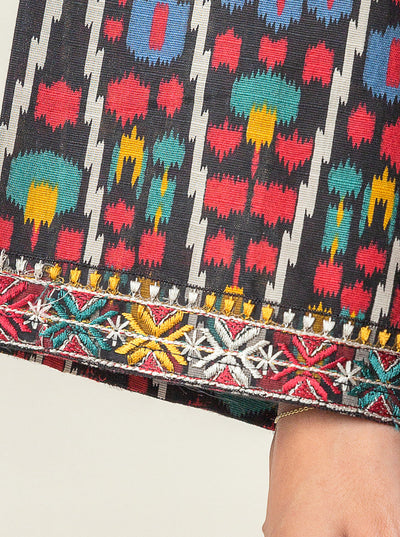 2 Piece Stitched Cotton Suit - Ready To Wear