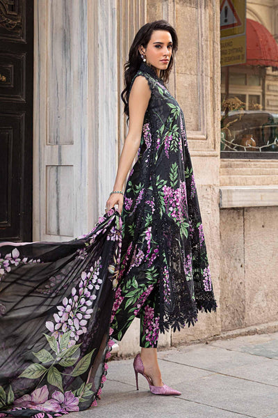 3 Piece Stitched Embroidery Lawn Suit - Ready To Wear