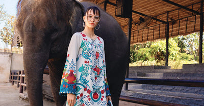 03-Piece Printed Lawn Suit - Ready To Wear