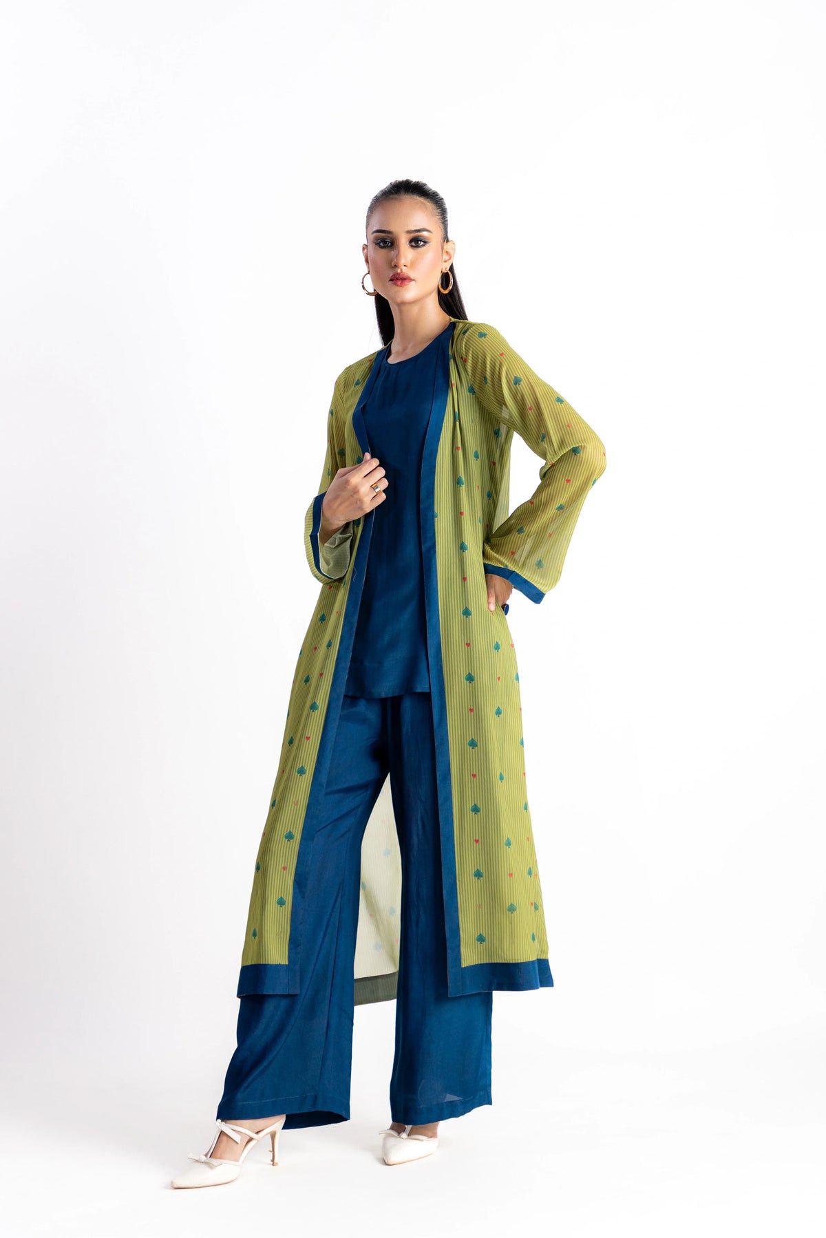 Sabaz Color Sabz Shrug – The Suit Boutique