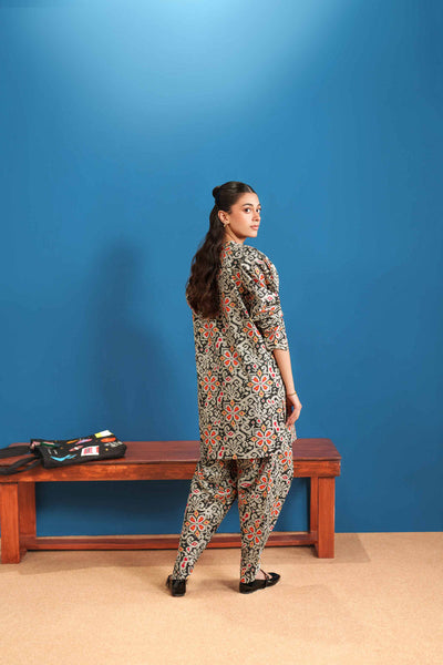 2 Piece Stitched Cotton Suit - Ready To Wear