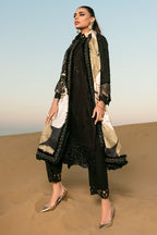 3 Piece Stitched Chikankari Embroidered Suit - Ready To Wear