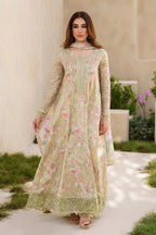 03-Piece Printed Lawn Suit With Embroidery - Ready To Wear