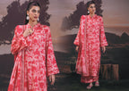 3 Piece Stitched Lawn Shirt - Ready To Wear