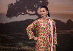 3 Piece Stitched Lawn Suit - Ready To Wear