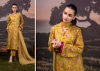 3 Piece Stitched Lawn Suit - Ready To Wear