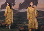 3 Piece Stitched Lawn Suit - Ready To Wear