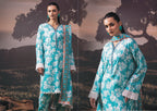 3 Piece Stitched Lawn Suit - Ready To Wear