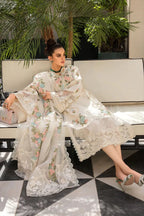 03-Piece Lawn Suit With Embroidery - Ready To Wear