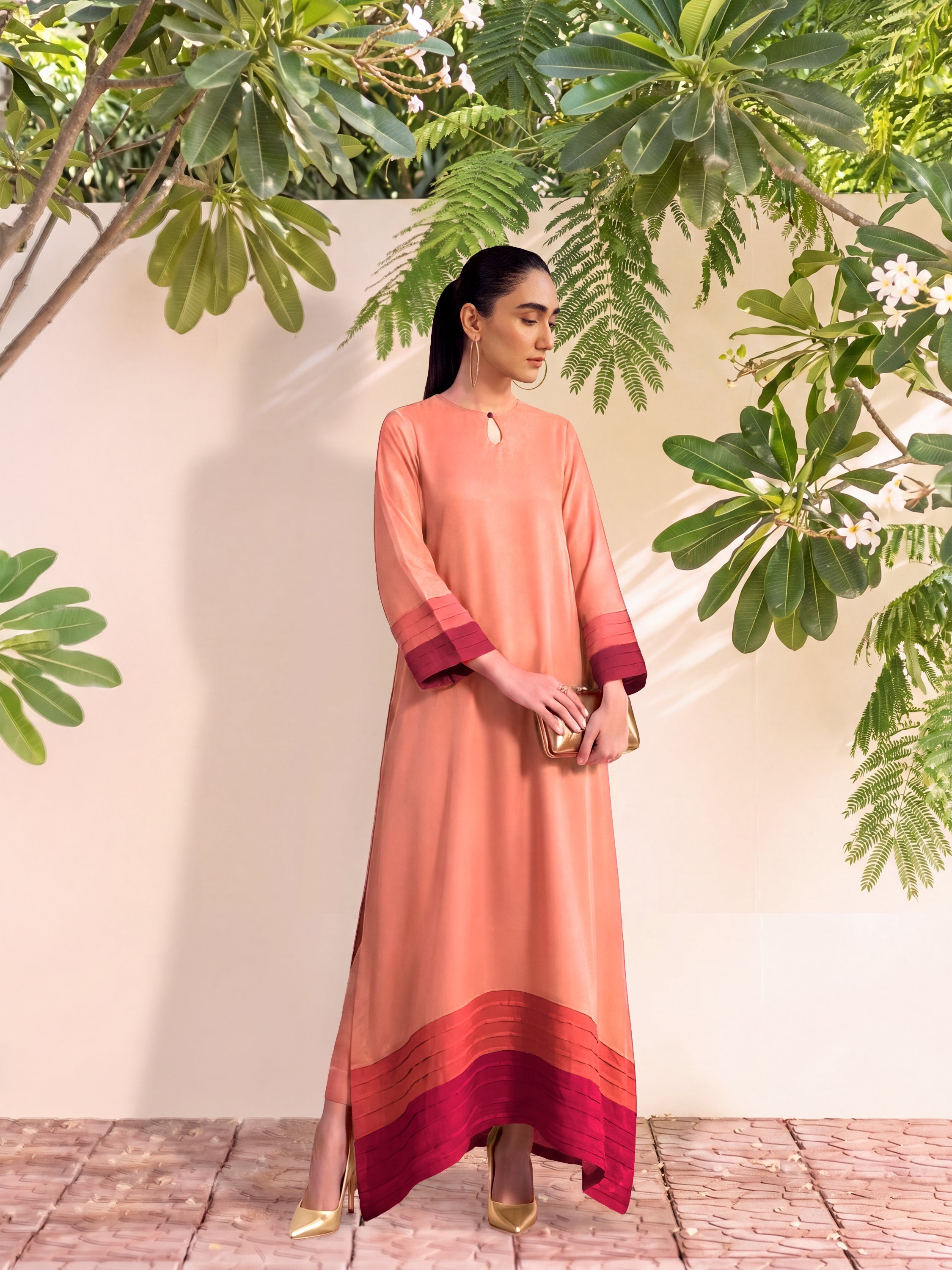 Sunset Sorbet - Kaftan Set