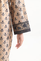 3 Piece Stitched Lawn Suit - Ready To Wear