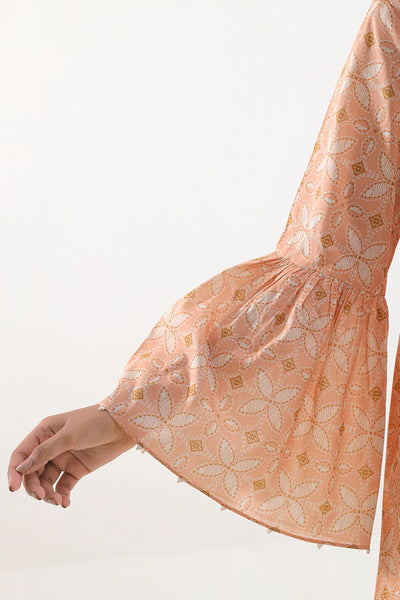 2 Piece Stitched Lawn Suit - Ready To Wear