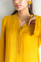 NORA - YELLOW KURTA SET