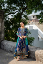 03-Piece Heavy Embroidered Chiffon Suit - Ready To Wear