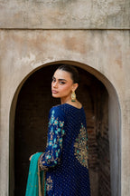 03-Piece Heavy Embroidered Chiffon Suit - Ready To Wear