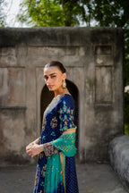 03-Piece Heavy Embroidered Chiffon Suit - Ready To Wear