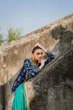 03-Piece Heavy Embroidered Chiffon Suit - Ready To Wear