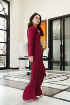 3 Piece Stitched Silk Suit - Ready To Wear