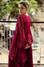 3 Piece Stitched Chiffon Suit - Ready To Wear