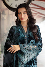 3 Piece Stitched Luxury Embroidery Suit - Ready To Wear