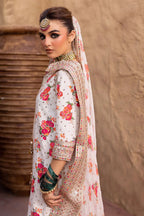 3 Piece Stitched Silk Suit - Ready To Wear