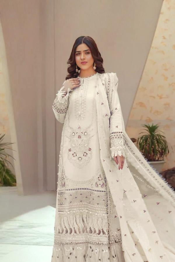 3 Piece Stitched Embroidery Suit - Ready To Wear