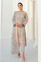 3 Piece Stitched Chiffon Suit for Bridal Wear - Ready To Wear