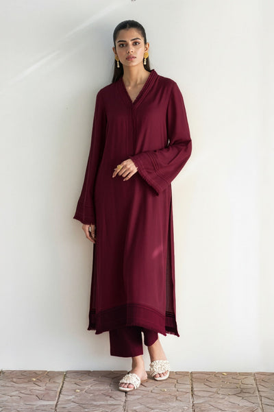 Sajal - Burgundy